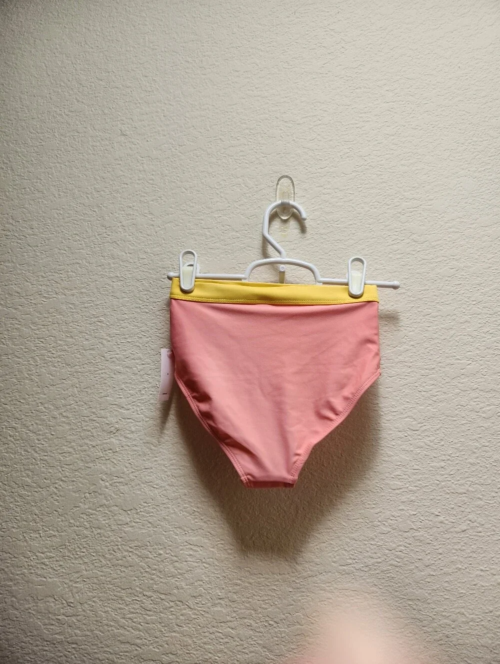 Old Navy Girls 4 Piece Matching Tankini Swim Set Pink Daisy Size Small